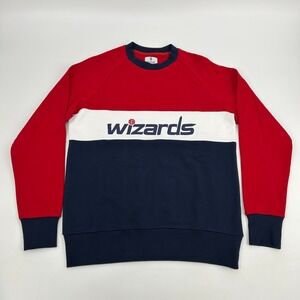 HILLFLINT Washington Wizards Sweatshirt Men's Medium Crew Neck Sweatshirt‎ NEW